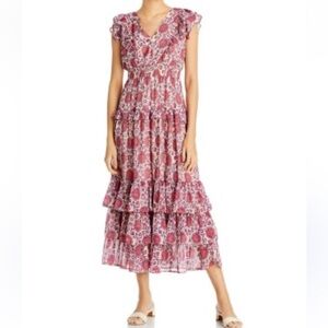 New! Aqua Maxi Dress